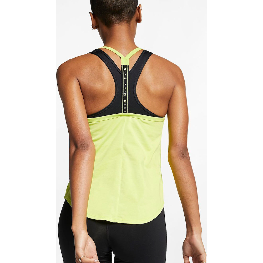 Maiou Nike W NK TR SRF SPT ELSTKA TANK / Femei / S / Verde deschis photo 4